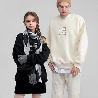 [lovb] Couple Letter Sweatshirt