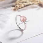 Strawberry Quartz Ring As Shown In Figure - One Size