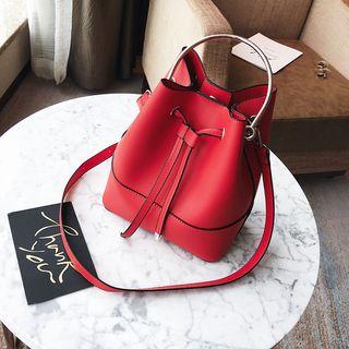 Drawstring Bucket Handbag
