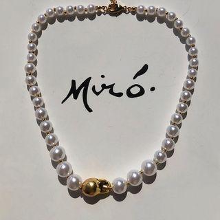 Alloy Pendant Faux Pearl Choker White - One Size