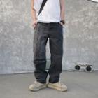 Retro Colour-block Jeans