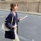 Plaid Cardigan Jacket