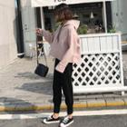 Long-sleeve Hooded Top / Flat-front Pants