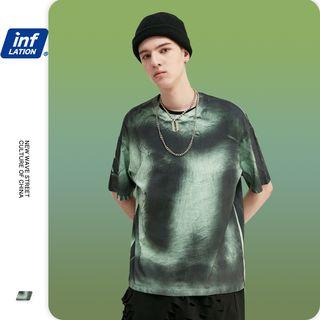 Unisex Handmake Tie-dyed Oversize T-shirt