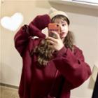 Set: Plain Sweatshirt + Gloves
