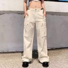 Low Waist Loose-fit Cargo Pants