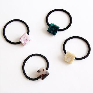 Acrylic Square Hair Tie