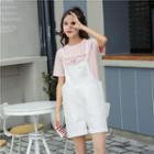 Applique Pinafore Playsuit