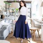 Wide-leg High-waist Pants