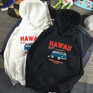 Car Print Hoodie