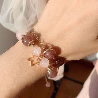 Bead Alloy Star Bracelet