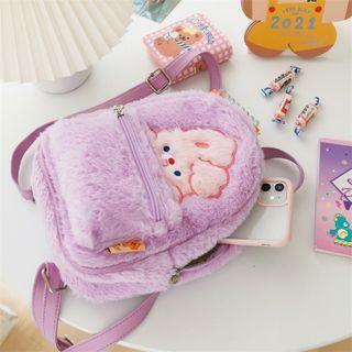 Fluffy Cartoon Backpack