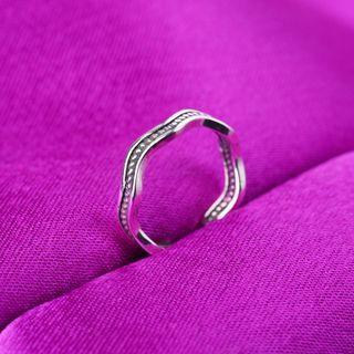 Wavy Ring 025 - Ring - Silver - One Size