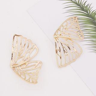 Cutout Butterfly Earring As Shown In Figure - One Size
