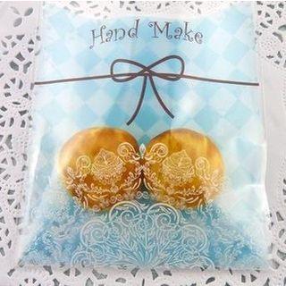 Bow Print Bakery Packing Bag Set(100 Pcs)
