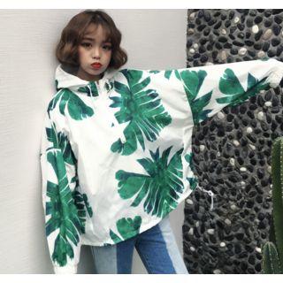 Print Loose-fit Hoodie
