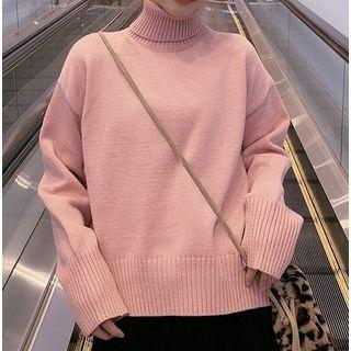 High Neck Sweater / Knit Pants
