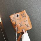 Chain Strap Stitched Cross Bag