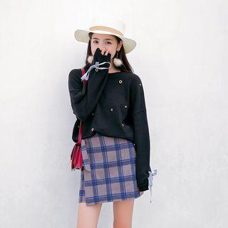 Bow Cut Out Sweater