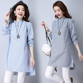 Striped Linen Blouse