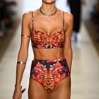 Floral Print High-waist Bikini