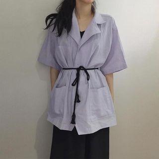 Short Sleeve Pocket Front Shirt