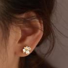 Flower Glaze Sterling Silver Earring