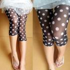 Polka Dot Capri Leggings