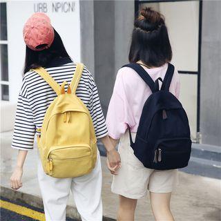 Plain Cotton Backpack