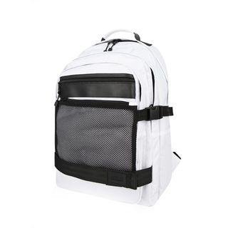 Couple Mesh-pocket Strap Backpack