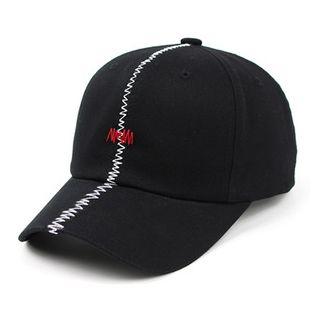 Stitch-accent Baseball Cap