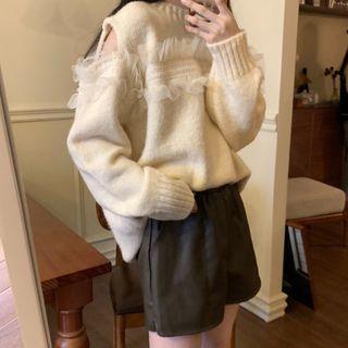 Off-shoulder Sweater / Pants