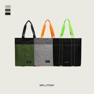 Stitched Colorblock Tote