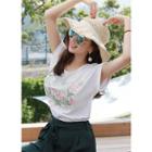 Bloom Cap-sleeve T-shirt