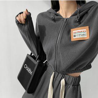 Loose-fit Hooded Crop Jacket In 6 Colors