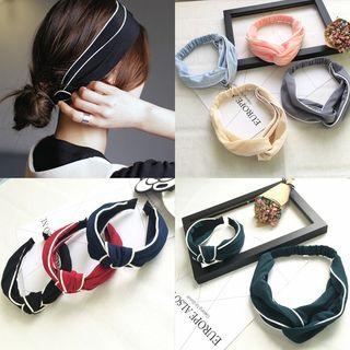 Piped Chiffon Hair Band