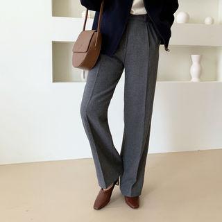 Square-toe Heeled Mules