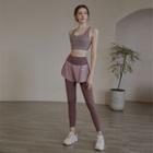 Tank Top / Inset Legging Running Shorts / Set