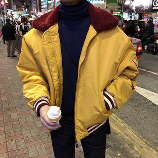 Collared Baseball Jacket