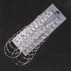 Hoop Earring (12 Pairs) (various Sizes)