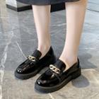 Chained Patent Loafers