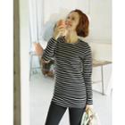Elbow-patched Stripe T-shirt