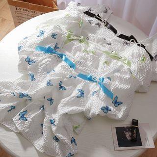 Short-sleeve Butterfly Top