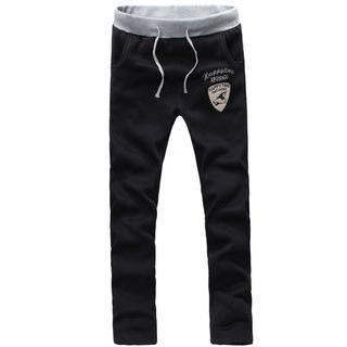 Fleece-lined Drawstring Sweatpants