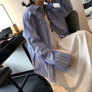 Chest Pocket Striped Shirt