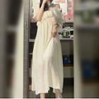 Off-shoulder Frill Trim Midi A-line Dress (various Designs)