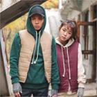 Couple Snap-button Padded Vest