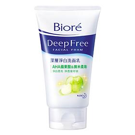 Kao - Biore Deep Free Facial Foam (aha Malic Acid) 100g