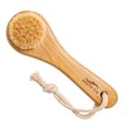 Wooden Facial Cleansing Brush Light Brown - One Size