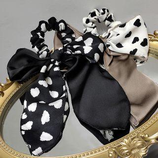 Print Satin Hair Tie